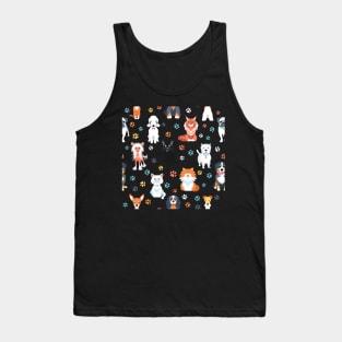 Cats and dogs Tank Top